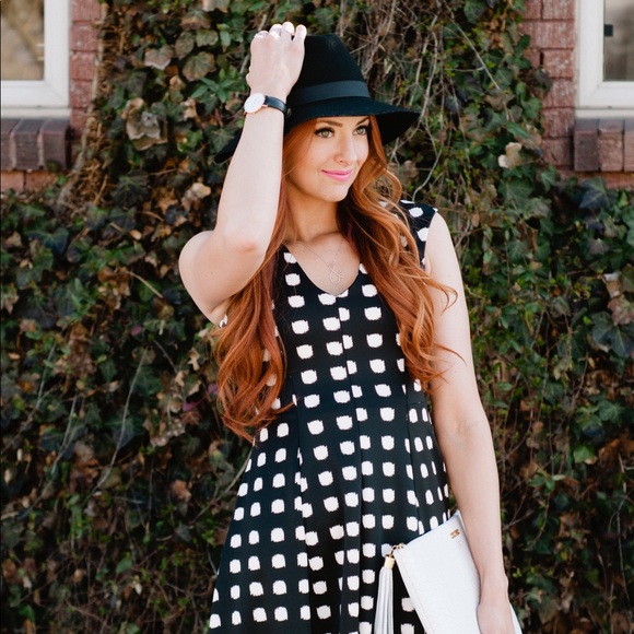ASOS Polka Dot Midi Dress - Picture 9 of 10